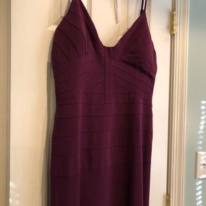 BCBG Bandage NWT dress deep purple size 12